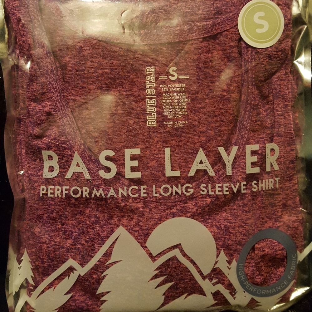 Base layer performance long sleeve